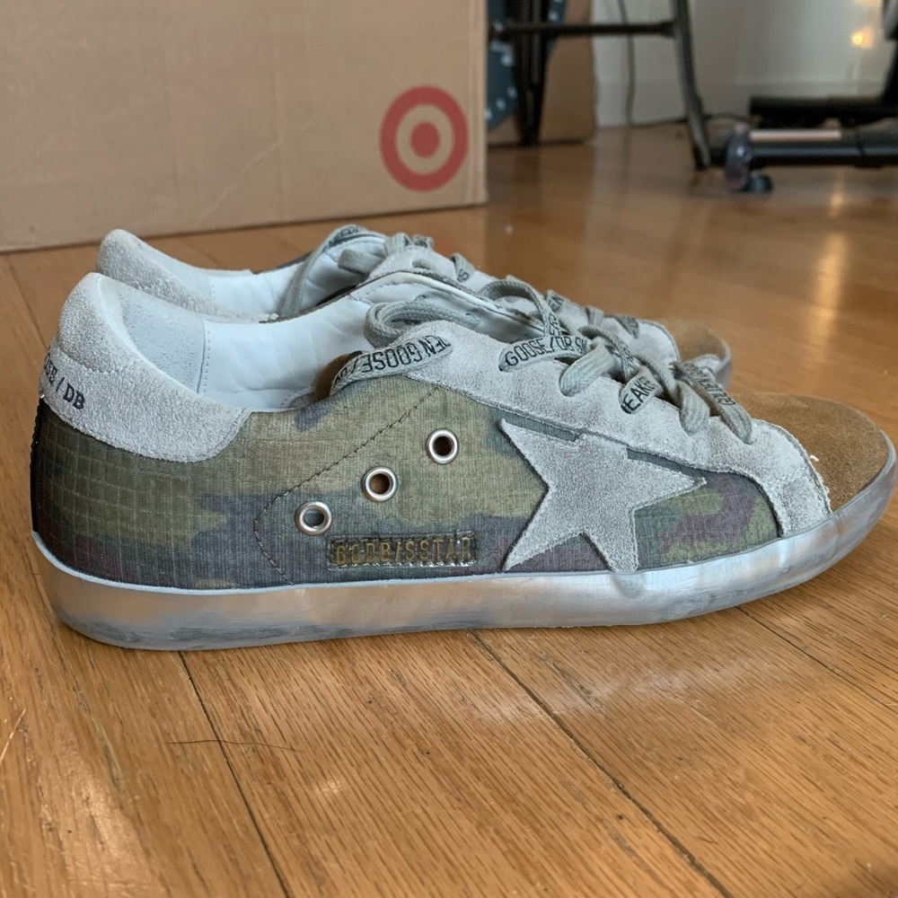 Camo Golden Goose Sneakers